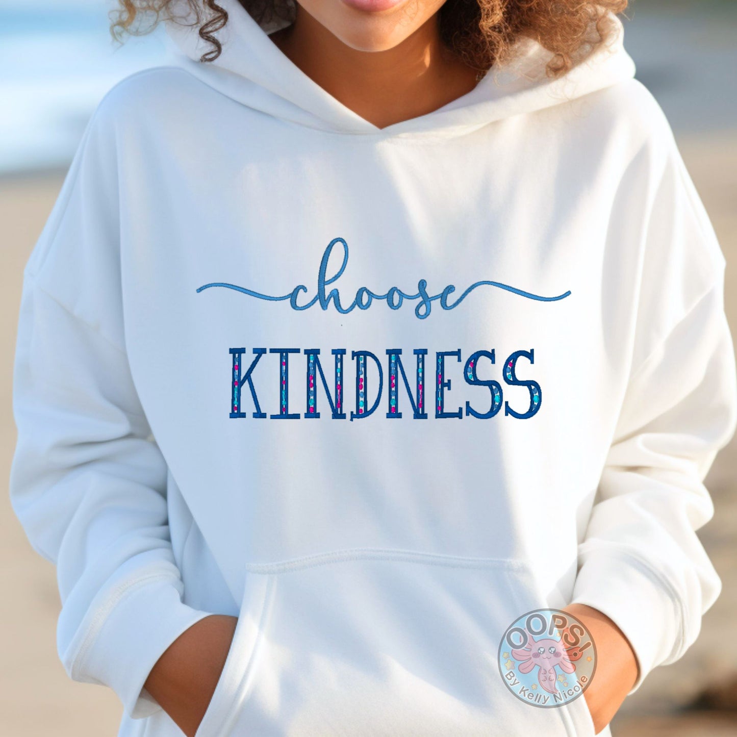 Embroidered "Choose Kindness"   Unisex Pullover