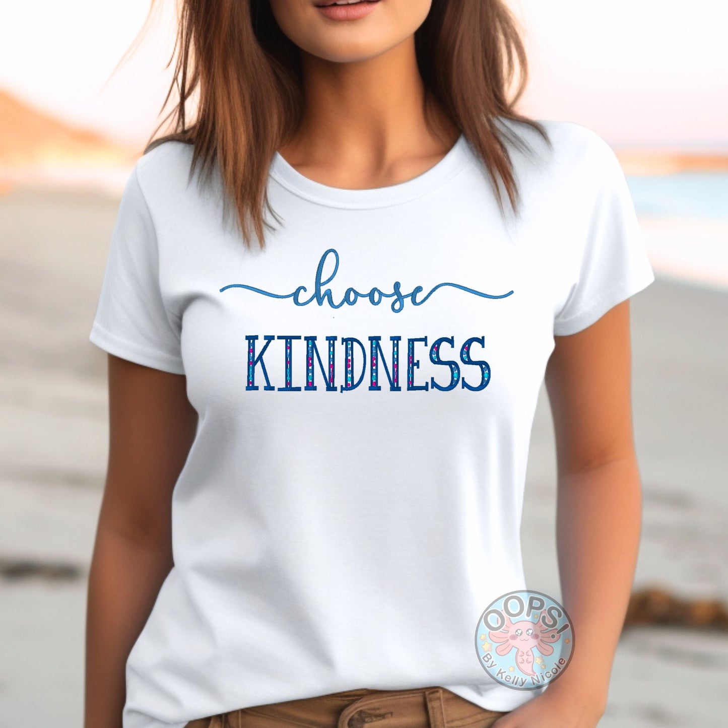 Embroidered "Choose Kindness"   Unisex Pullover