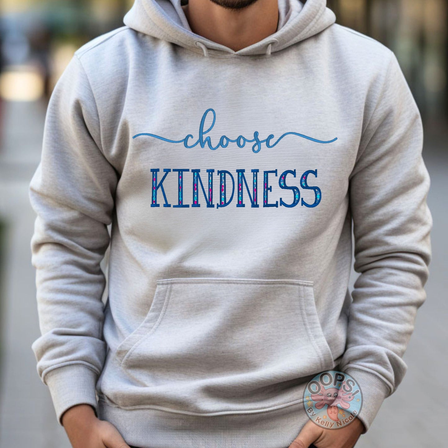 Embroidered "Choose Kindness"   Unisex Pullover