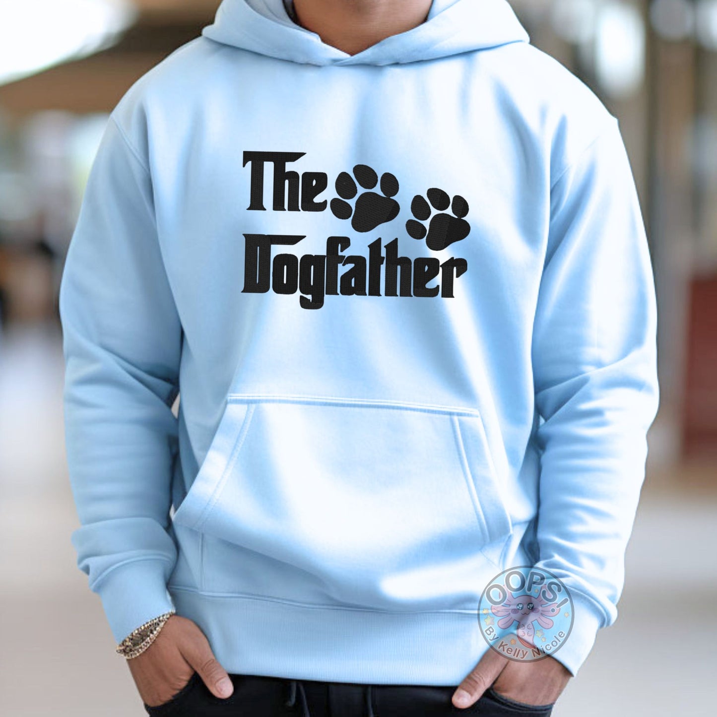 Embroidered "The Dogfather" Unisex Pullover