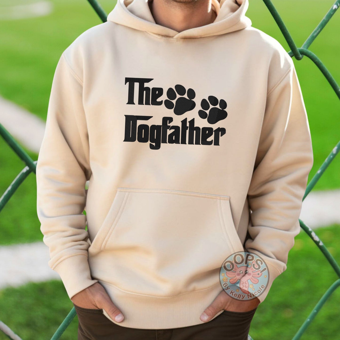 Embroidered "The Dogfather" Unisex Pullover