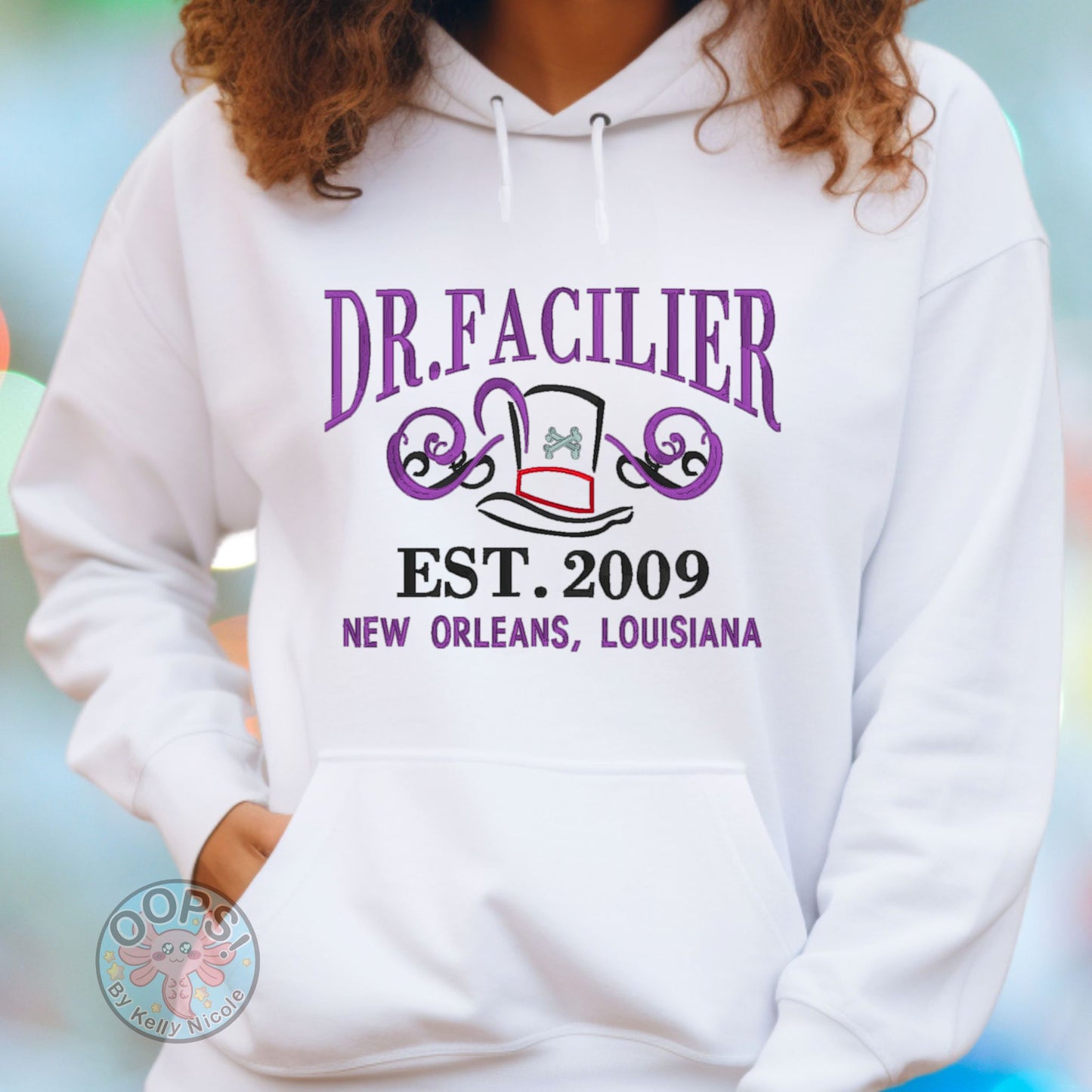 Embroidered "Dr Facilier" Villain Unisex Pullover