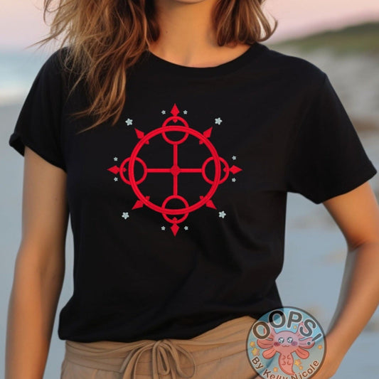 Disney Kingdom Hearts Video Game “AXEL” Shirt. Embroidered Heavyweight Unisex T-SHIRT in black. Shop online today to get yours at HTTPS://OOPSBYKELLYNICOLE.COM