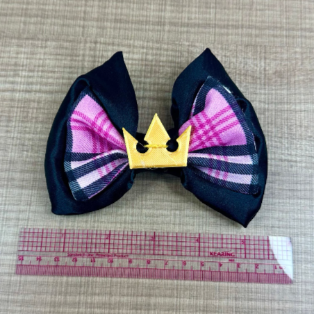 Kingdom Hearts "Kairi" EARS o BOW para parque temático, cosplay o coleccionistas. Grandes orejas de Mickey unisex para WDW Bound, visitas al parque o vacaciones.