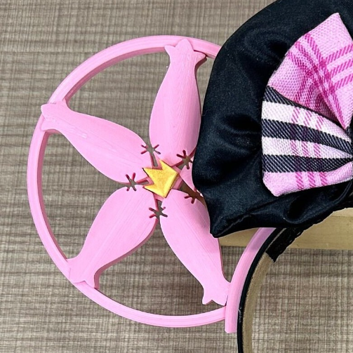 Kingdom Hearts "Kairi" EARS o BOW para parque temático, cosplay o coleccionistas. Grandes orejas de Mickey unisex para WDW Bound, visitas al parque o vacaciones.