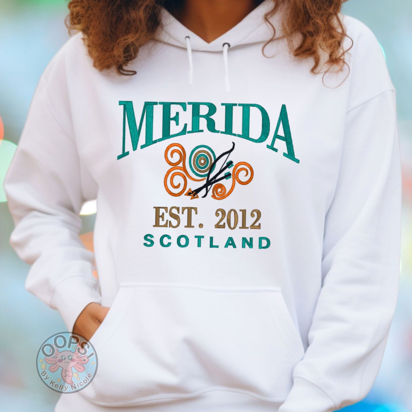 Embroidered "Princess Merida" Brave Unisex Pullover