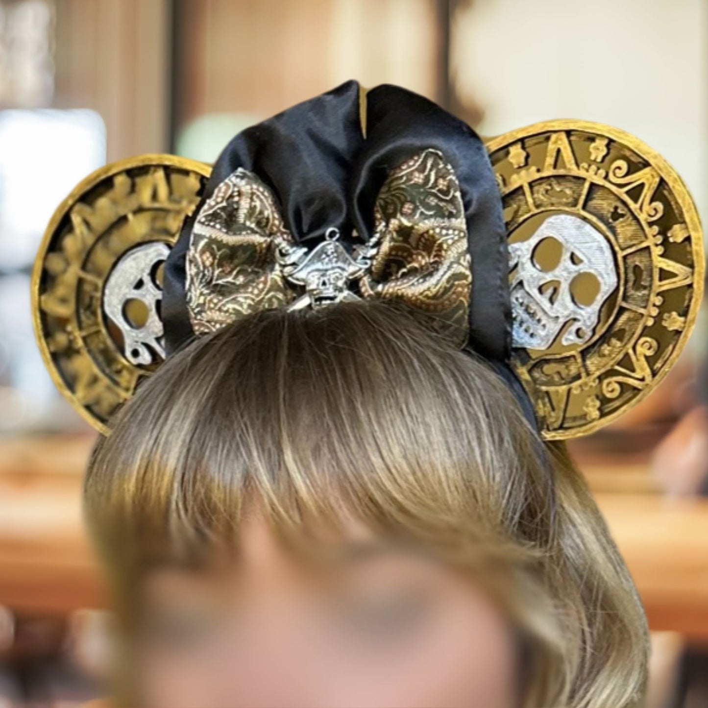 Oreilles unisexes Pirates des Caraïbes pour parc à thème, cosplay ou collectionneurs. Pirate Mickey Ears pour WDW Bound et visites de parcs ou vacances.