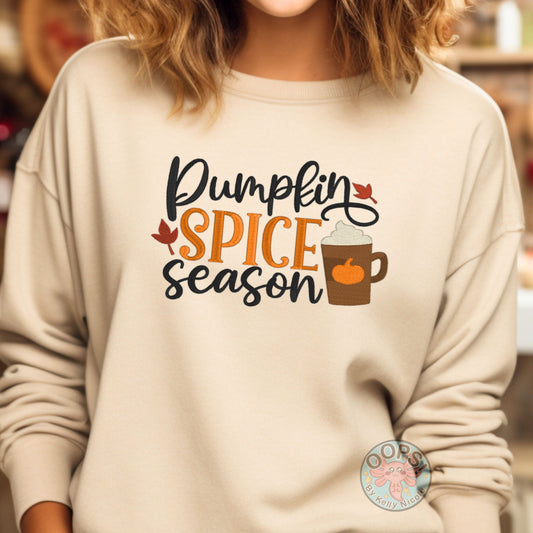 Embroidered "Pumpkin Spice"  Unisex Pullover