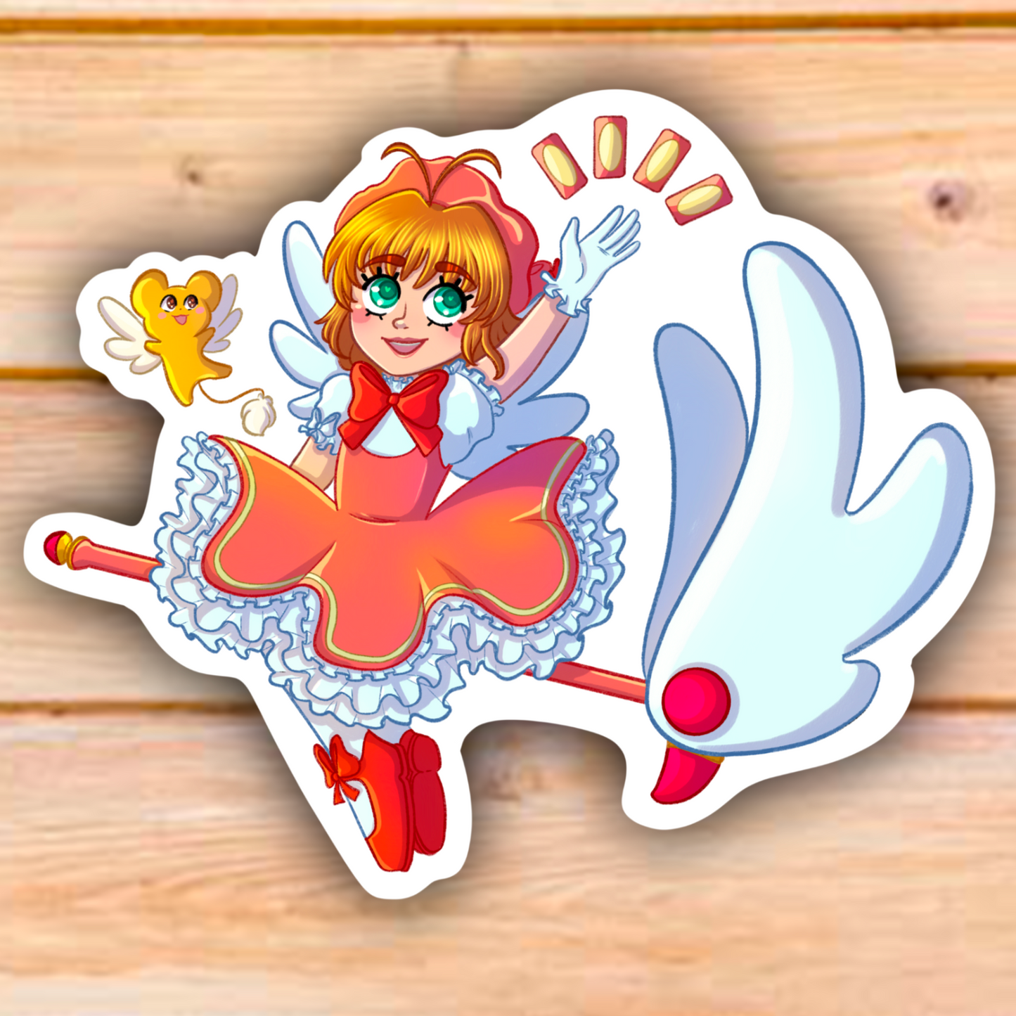 PEGATINA CARDCAPTOR SAKURA