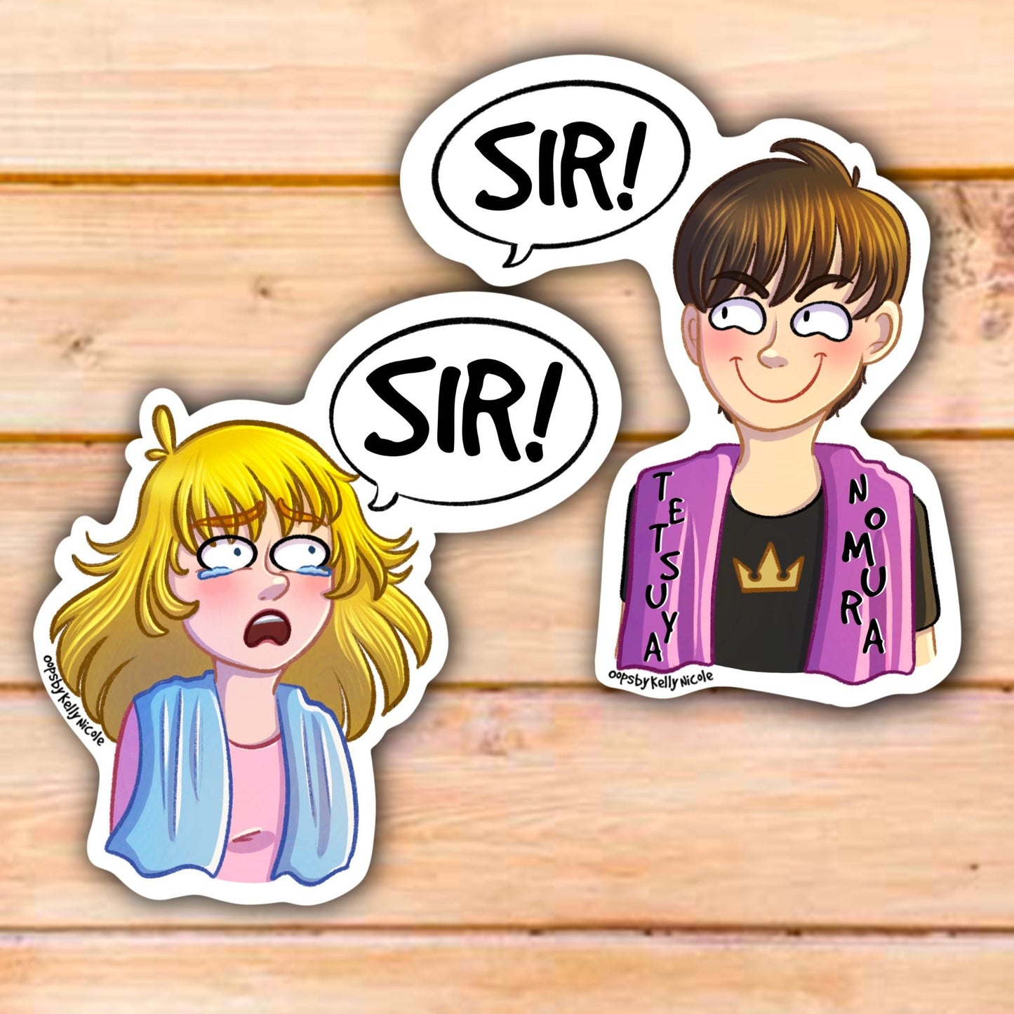 TETSUYA NOMURA COMEDY STICKER