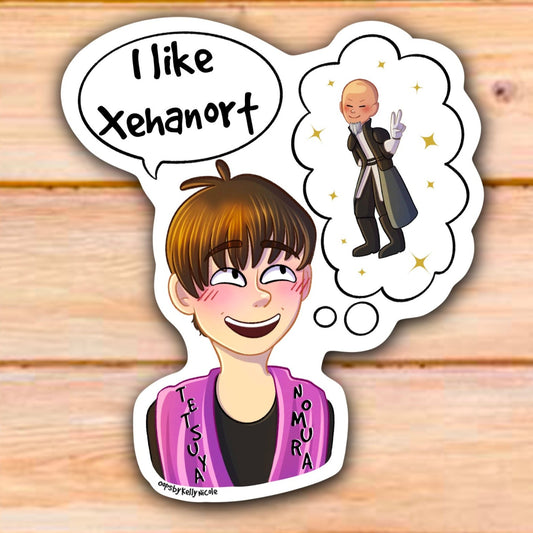 I LIKE XEHANORT STICKER