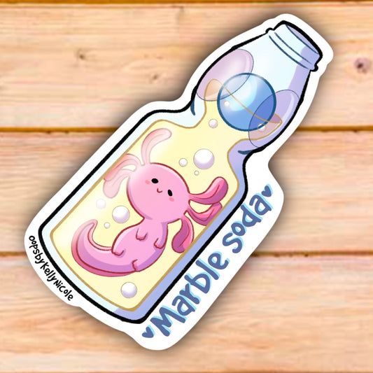 MARBLE SODA STICKER