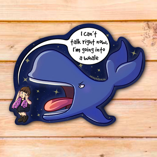 TETSUYA NOMURA COMEDY WHALE STICKER