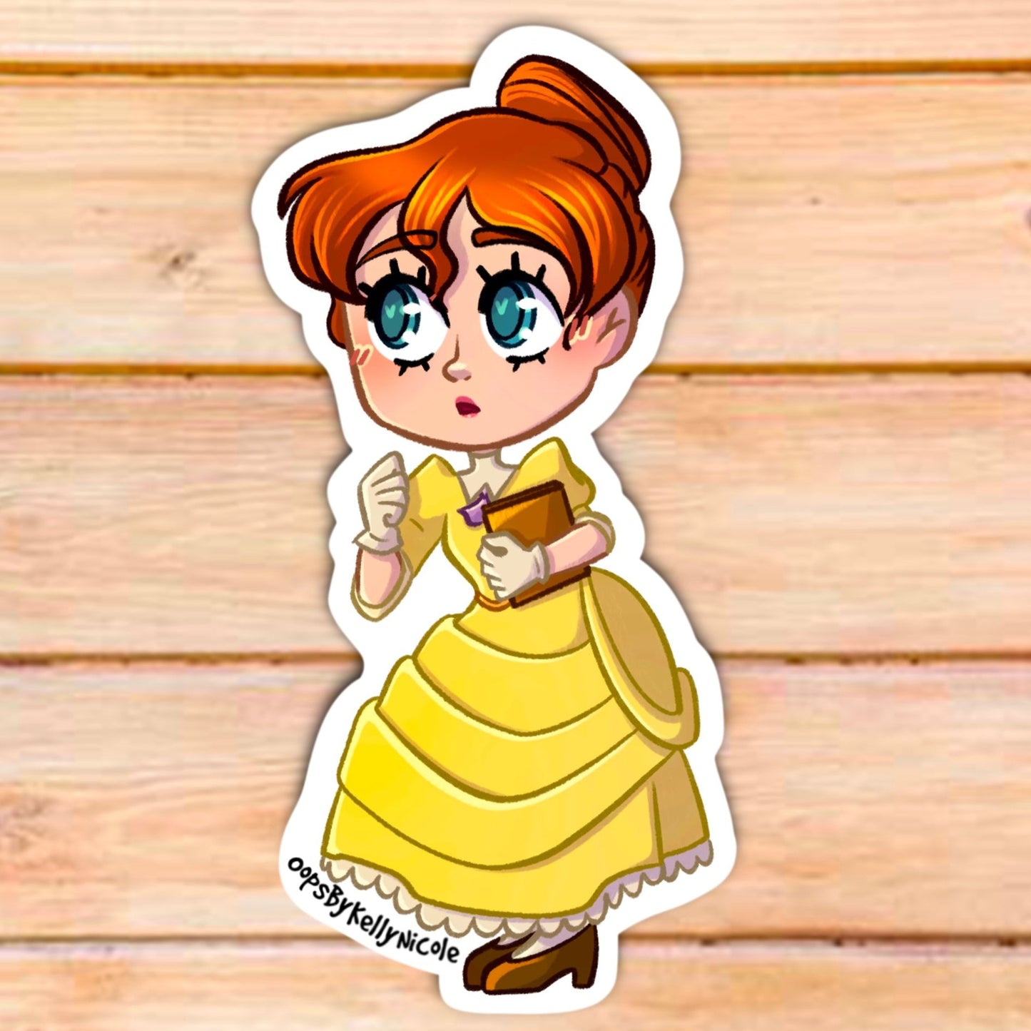 "Jane"  Tarzan Custom Designed Vinyl STICKER