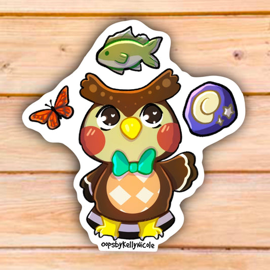 BLATHERS ANIMAL CROSSING STICKER